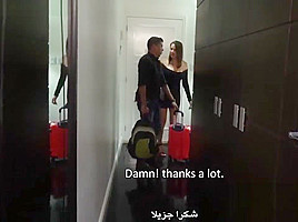 Step mom and Step son spend a night in a hotel