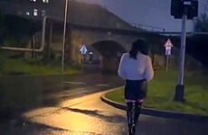 hot busty hooker rubs her hairy pussy