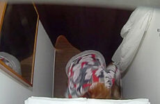 Plump mature in a massage parlor