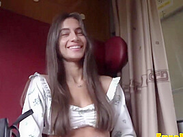 The Girl Was Seduced By The Money And Engaged In A Coupe With A Pick-u With Vanessa Alessia