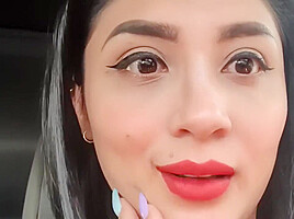 Martina Smith In Naked Test Drive At The Car Dealership