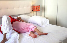 18 Year Old teen 18+ Step sister Lost Her Virginity With Her Step Brothers Big Cock