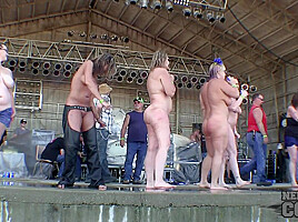 Mature Big Boob Wet T Contest at Abate of Iowa 2014 - NebraskaCoeds