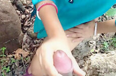 Risky Public Sex With Sister In Law Outdoors In The Forest