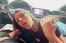 Motorista De Aplicativo Sortudo Colocou A Gata Pra Pagar A Viagem Com Um Belo Boquete