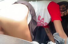 HORNY DESI COLLEGE TEEN SUCK AND FUCK DILDO IN CAR