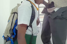 Head Teacher Uses His Big Cock To Discipline A Bad College Girl For Disrespecting The School Rules And Regulations ( 1) 11 Min