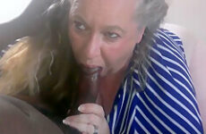 Granny Gives Bbc Blowjob