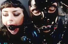 Daughter Dressed Her Daddy Like Latex Doll And