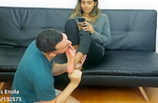 Enolas Classmate Foot Domination