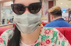 18 Y.o Pinay Porn Newbie In Trinoma Manila Public