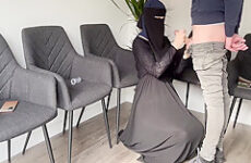 Public Dick Flash In A Hospital Waiting Room! Gorgeous Muslim Stranger Girl Caught Me Jerking Off In A Hospital And Helped Me Get A Sperm Sample Before The Appointment. 8 Min
