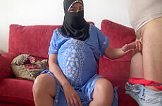 Horny Mature Muslim Milf Loves Her Stepson Big Cock