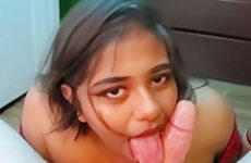 RAI IS BACK -Busty Indian teen gives sloppy deepthroat