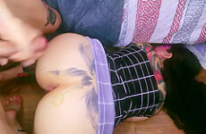 My Stepmom Got Stuck With Her Big Ass And Left It Full Of Cum