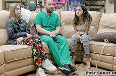 Shy Made To Masturbate In Front Of Nurse During Mandatory New Student Physical! Full Movie With Doctor Tampa