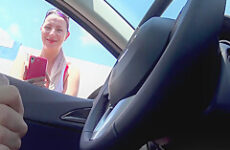 Flashing Cock At This Chick On The Street And She Takes A Picture