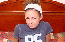 Tall and skinny dreadlock wearing hairy teen sucks a fat dick