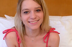 Disabled teenager makes her first porn