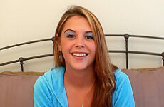 Watch his 19 yr old gf have a hot orgasm on video