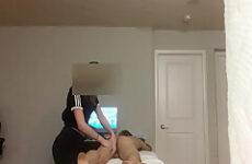 Legit Blonde Masseuse Give In To Huge Asian Cock 2nd Ap Pt1