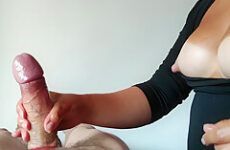 Pov Handjob With Squeezing And Slapping Cock Balls - Ruined Orgasm