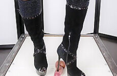 High heels BALLBUSTING CBT & Edging Orgasm Torture POV : Era