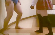 daughter ballbusting