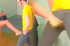 ballbusting gym compilation