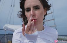 Solo Sexy Girl Mastubating On The Boat In 4k - Darcy Dark