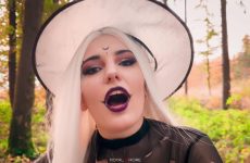 Whore Suzie Sparkles Pee In The Middle Of Forest