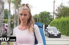 Barbie Feels Is Seduced By Dirty Coach During Private Training Session