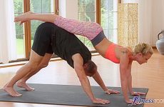 Sex Orgy Yoga Class With George Uhl Ends In Creampie