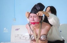 樱束原创 头套女王直臂团缚