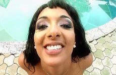 Euro Big Boobs Big Ass Loona Luxx French Gipsy Anal & Mugur Outdoor Sexy Wet Slut