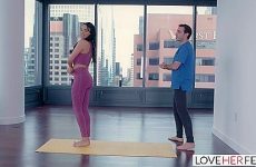 Big Tits Anissa Kate Fucks Her Yoga Instructor