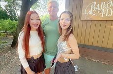 Tiny 19-year-old Newbies Megan Murkovski & Mia Mi Creampie Foursom - Megan Murkovski & Mia Mi