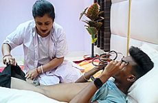 Abnormal Stepsons And Stepfather Fuck A Doctor Hardly Threesome