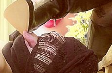 Goddess Kira❤️ Boot Slave In A Miserable State❤️ Goddess Kicking With Her Boots❤️ With Feet Slave