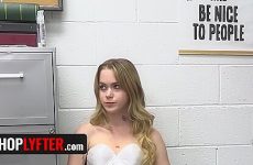 Small Titted Teen 18+ Thief Sage Gets Caught Red-handed