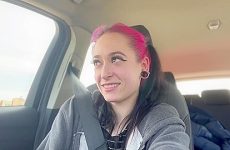 Vlog # 1 First Public Drive-thru Orgasms